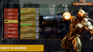 Rise Of Demons: mobile FPS screenshot 1