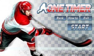 Ice Hockey - One Timer (Free) screenshot 0