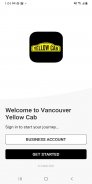 Yellow Cab Vancouver screenshot 1