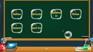 Learn Algebra Bubble Bath Game screenshot 0