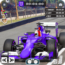 Formula Racing Car Racing Game Icon