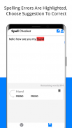 Spelling Checker - Correct The English Words screenshot 1