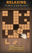 Wood Puzzle Mania -Block Puzzle Wood screenshot 0