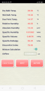 L.L.M Psychrometric Calculator screenshot 1