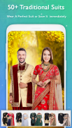 Traditional Couple Suit : Wedding Suit Editor screenshot 1