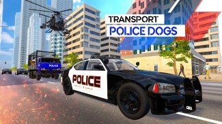 US Police Dog Transport: Multi Level Parking Game screenshot 1