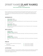 Job Resume Templates screenshot 11