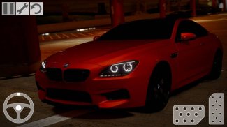 Race Car BMW M6: Drift & Park screenshot 2