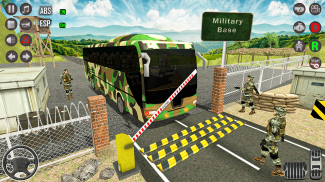 Army bus game military bus screenshot 1