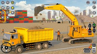 Road Construction JCB Game 3D screenshot 0