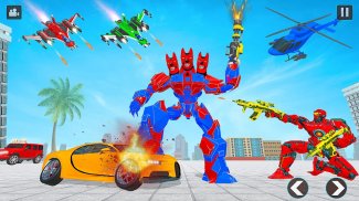 Wild Jackal Robot Car Games screenshot 6