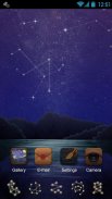 Starry Night GO Launcher Theme screenshot 2