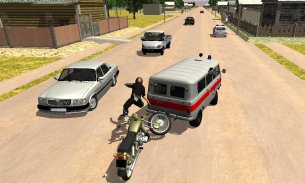 Russian Moto Traffic Rider 3D screenshot 3