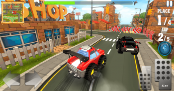 Cartoon Hot Racer 3D screenshot 1