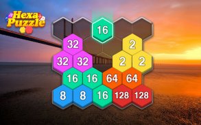 Merge Block-2048 Hexa puzzle screenshot 2