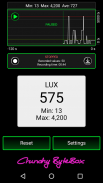Luxmeter - Belichtungsmesser screenshot 1