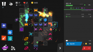 Infinitode 2 - Defesa de torre infinita screenshot 0