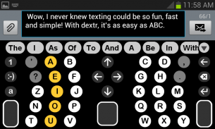 Clavier alphabétique Dextr 2.0 screenshot 1