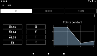 Dart Training - Counter & Scoreboard screenshot 0