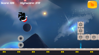 Space Stickman Run screenshot 7