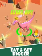 Simulator serangan dinosaurus 3D screenshot 2
