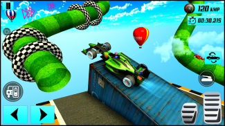 Formula Car Sky Tracks GT Racing Stunts- Car Games screenshot 0