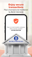Flip: Transfer Antar Bank Tanpa Biaya Admin screenshot 1