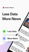 Opera News Lite - Data Hemat, screenshot 0