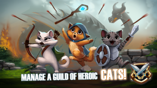 Castle Cats -  Idle Hero RPG screenshot 2
