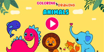 Kids Coloring Animals - Best Coloring & Drawing screenshot 2