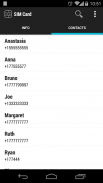 SIM, контакты и номер телефона screenshot 5
