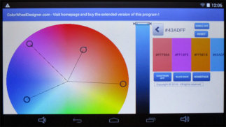 Color Wheel Designer screenshot 0