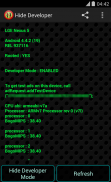 Hide Developer screenshot 2