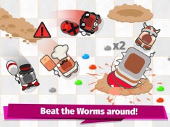 Smashers.io Foes in Worms Land screenshot 5