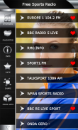 Rádio De Desporto Grátis screenshot 1