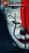 Scary Clown Wallpaper 4K & QHD free phone screens screenshot 0