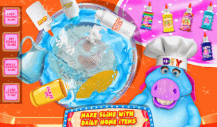 Ông Fat Unicorn Slime Maker trò chơi! Đồ chơi Squi screenshot 6