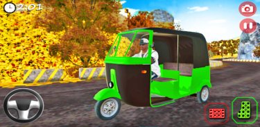 Insane TukTuk Rickshaw Driving screenshot 2