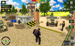 Army truck driving truck games screenshot 3