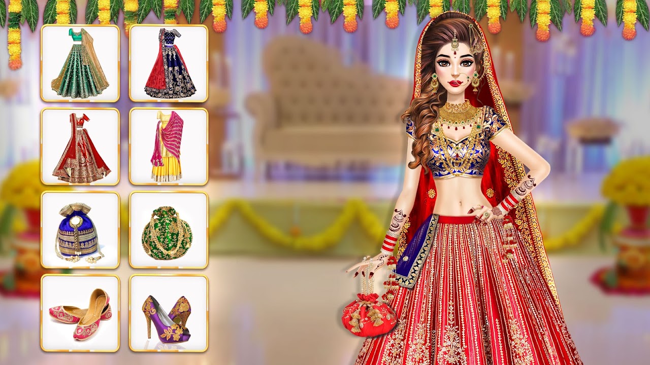 Indian Bride Makeup Dress Game APK ডাউনলোড Android এর জন্য - সর্বশেষ ভার্সন