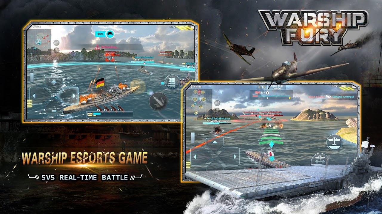 Warship Fury-Идеальная морская игра - Загрузить APK для Android | Aptoide