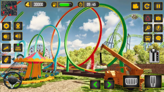 Roller Coaster Builder Game screenshot 2