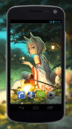 Anime Fan Wallpaper of Miko Fox screenshot 0