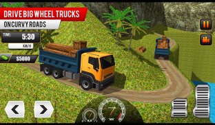 Mountain Offroad Truck Driving screenshot 0