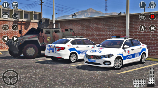 coche de policía conducir mania de estacionamiento screenshot 3