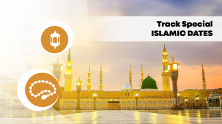 Tempos de Oração, Qibla Locator, Quran, Ramadan screenshot 2
