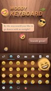 Woody GO Keyboard Theme  Emoji screenshot 2