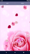 Spring Rose Live Wallpaper screenshot 1