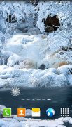 Winter Waterfalls Wallpaper screenshot 7