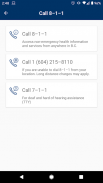 BC Health Service Locator screenshot 13